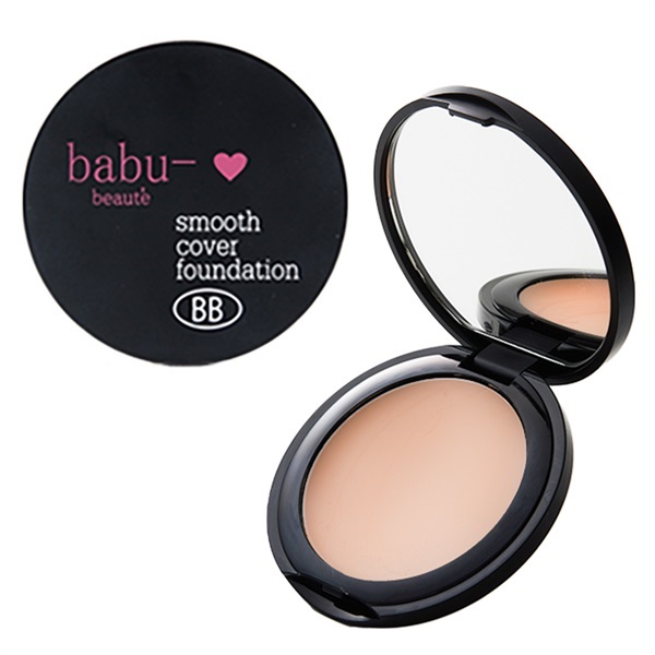 【販売終了いたしました】babu-beaute スムースカバーファンデーション 4g/SPF50+･PA++++（BBクリーム）