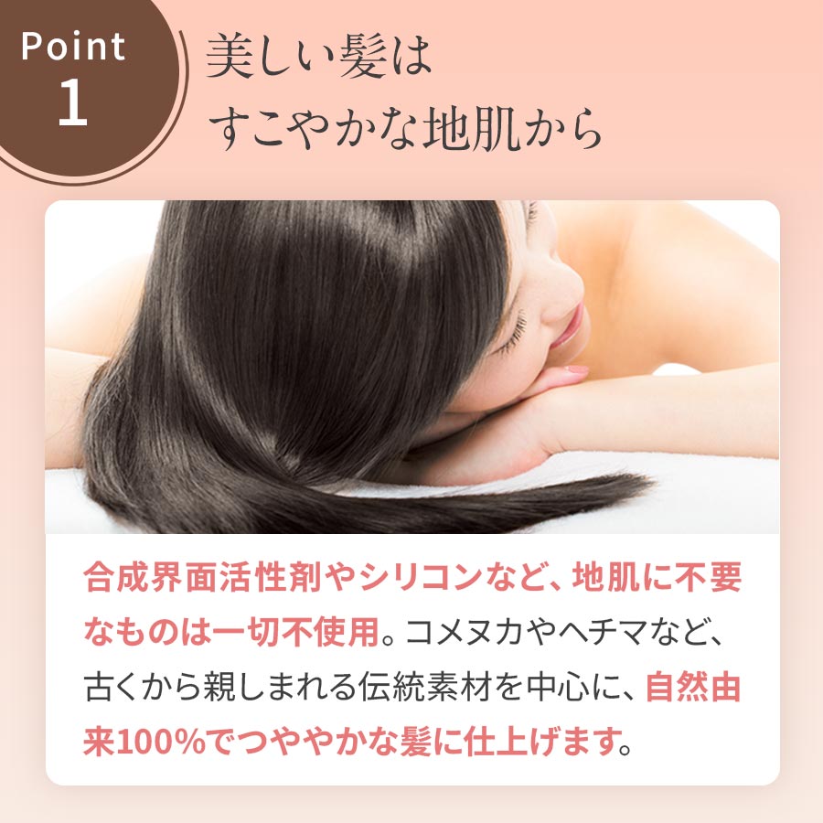 Natures for スカルプ＆ヘアケアコンディショナー