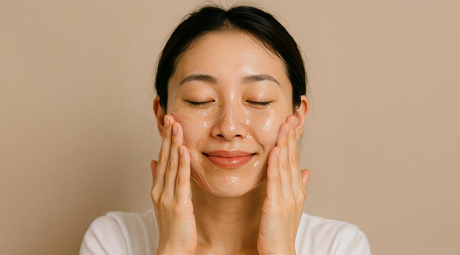 無添加石けんのやさしさとジェル洗顔の利便性を一つに