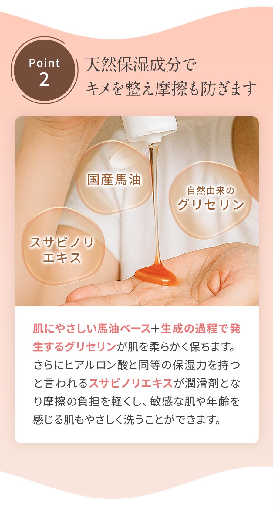 天然保湿成分配合