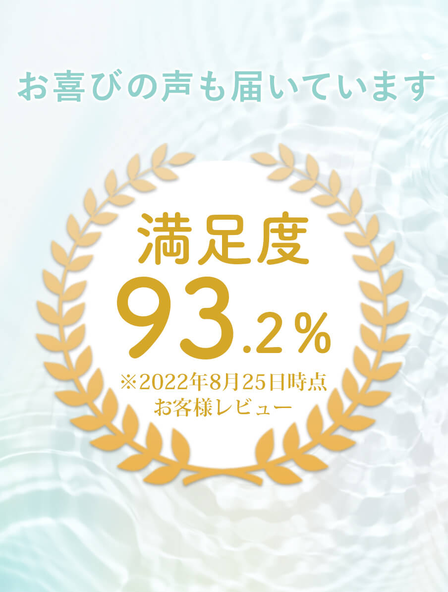 満足度93.2%