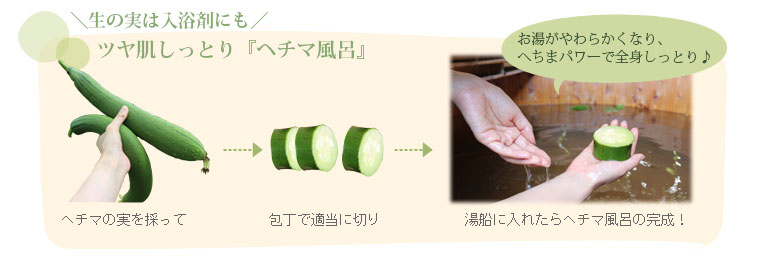 ヘチマ風呂