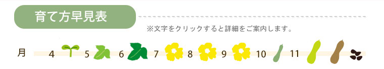 育て方早見表