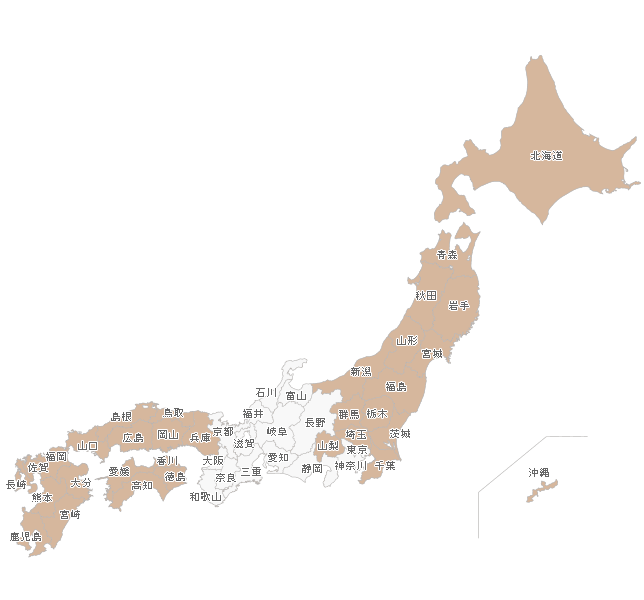 日本地図2